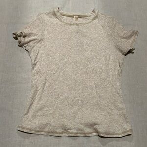 Skims cotton rib T-shirt